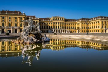 Достопримечательности Вены дворец Schonbrunn