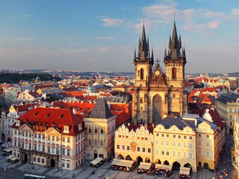 Чехия центр Праги